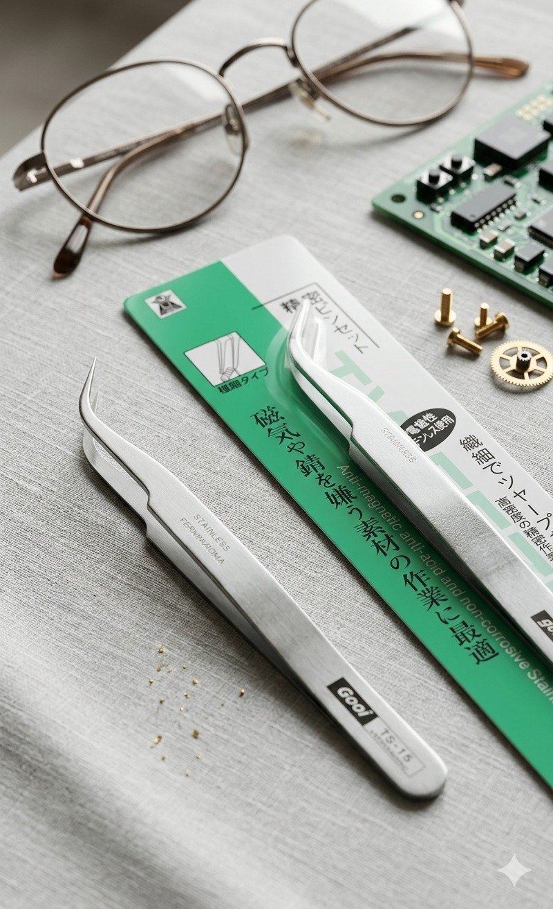 TWEEZERS GOOI TS-15